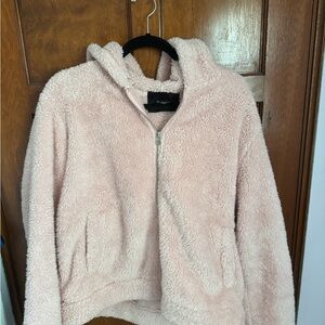 Forever 21 Blush Sherpa Jacket